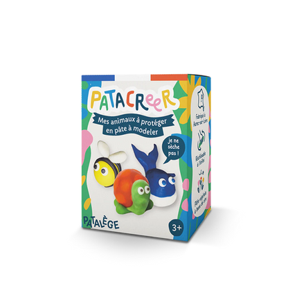 Pâte à modeler naturelle | 3 Animaux