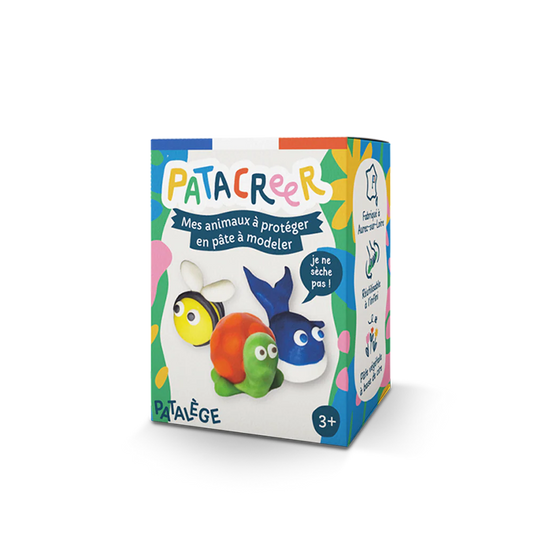 Pâte à modeler naturelle | 3 Animaux