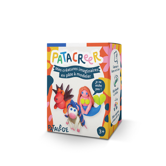 Pâte à modeler naturelle | 3 Créatures Imaginaires