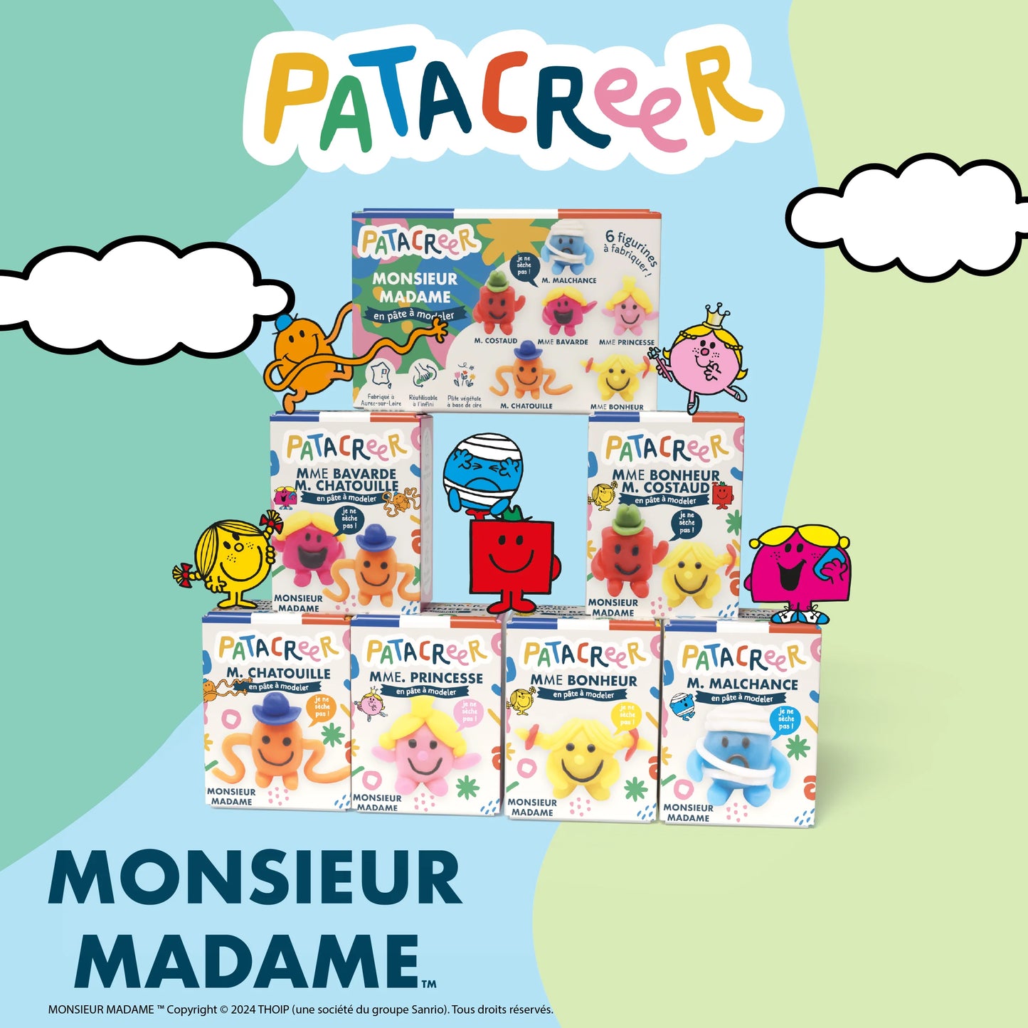 Pâte à modeler naturelle | Monsieur Madame