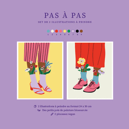 Peinture aux numéros | Pas à Pas