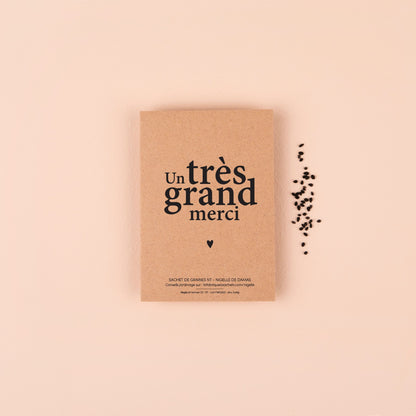 Sachet de graines | Un très grand merci