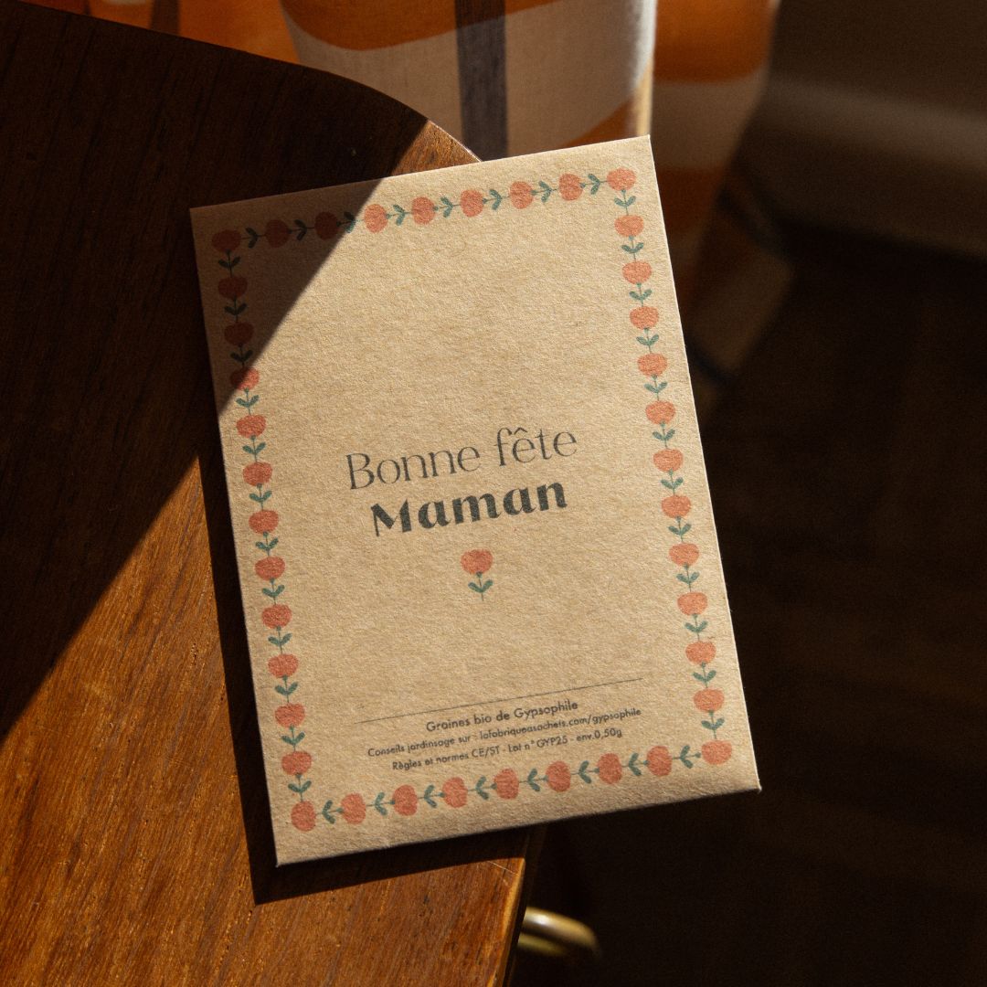 Sachet de graines | Bonne Fête Maman