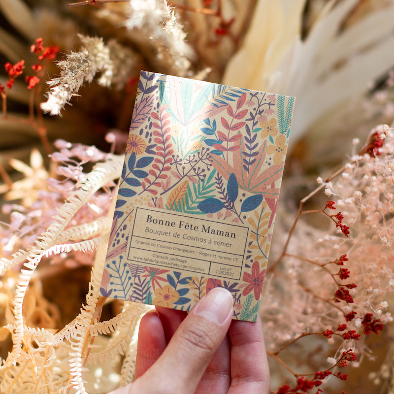 Sachet de graines | Bonne Fête Maman Jungle