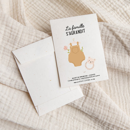 Sachet de graines | La famille s'agrandit
