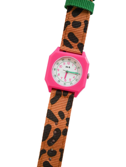 Montre Femme & Enfant | Léopard ft Taxi Brousse