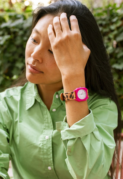 Montre Femme & Enfant | Léopard ft Taxi Brousse