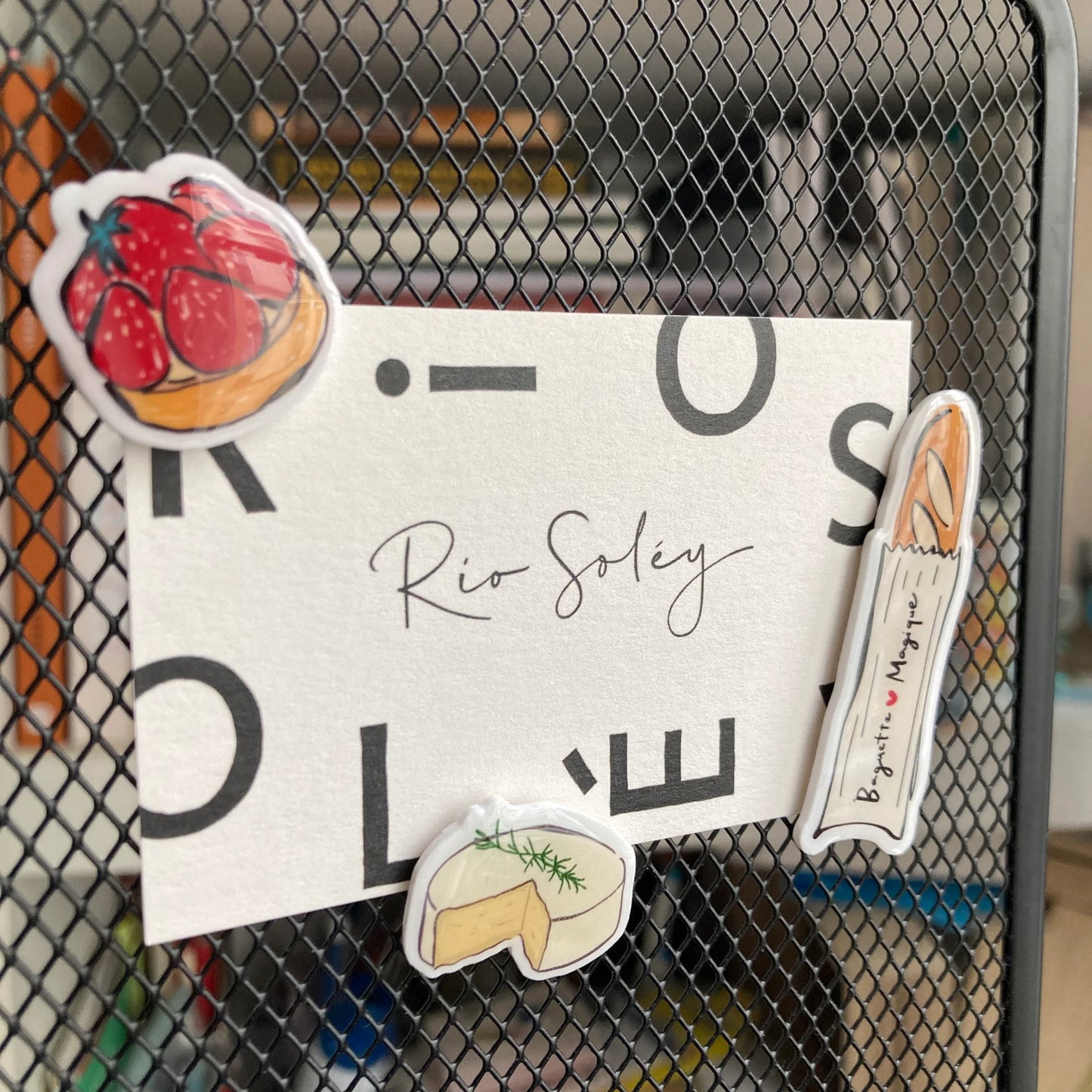 Trio de mini aimants | Pique Nique