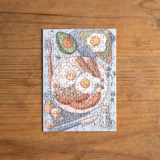 Mini Puzzle 99 pièces | Le déjeuner  anglais