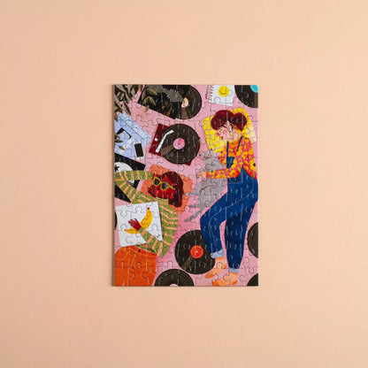 Mini Puzzle 99 pièces | Vinyl Girls