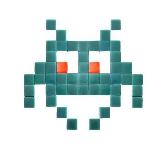 Mosaïque Space Alien Gaming | Turquoise