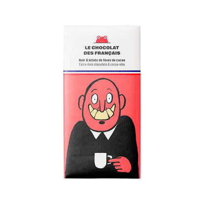 Chocolat Noir 71% et éclats de noisettes | Croissant