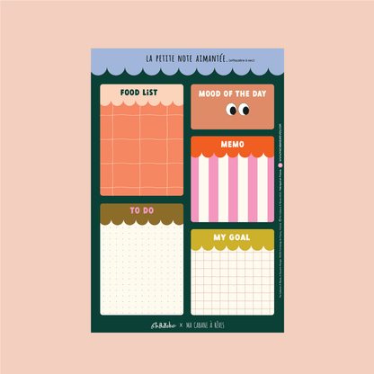 Notes Mémo Magnétiques