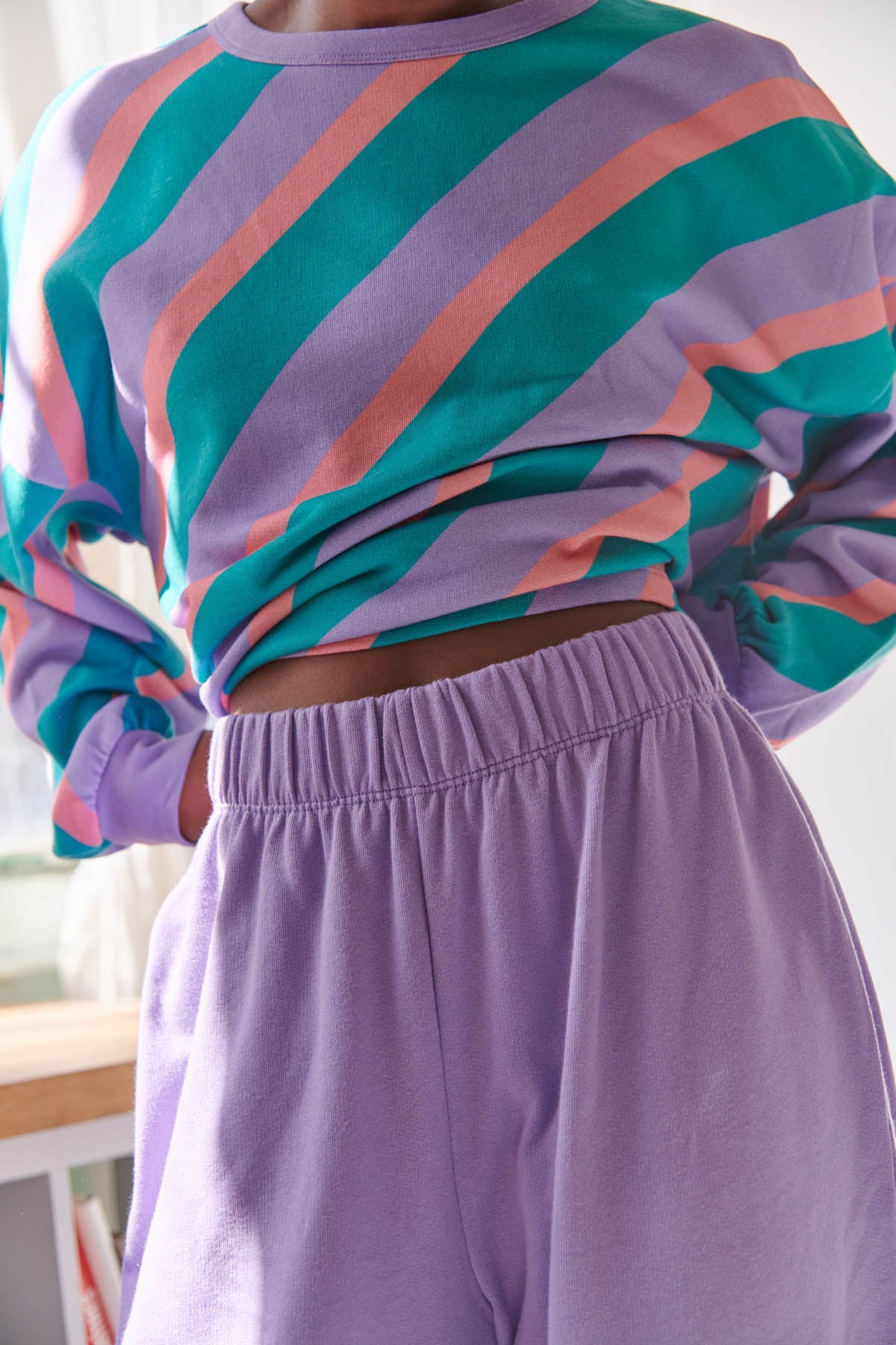 Jogging Coton bio | Violet