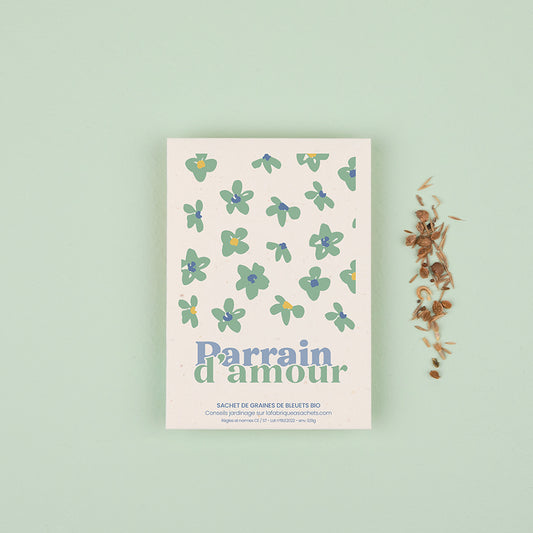 Sachet de graines | Parrain d'amour