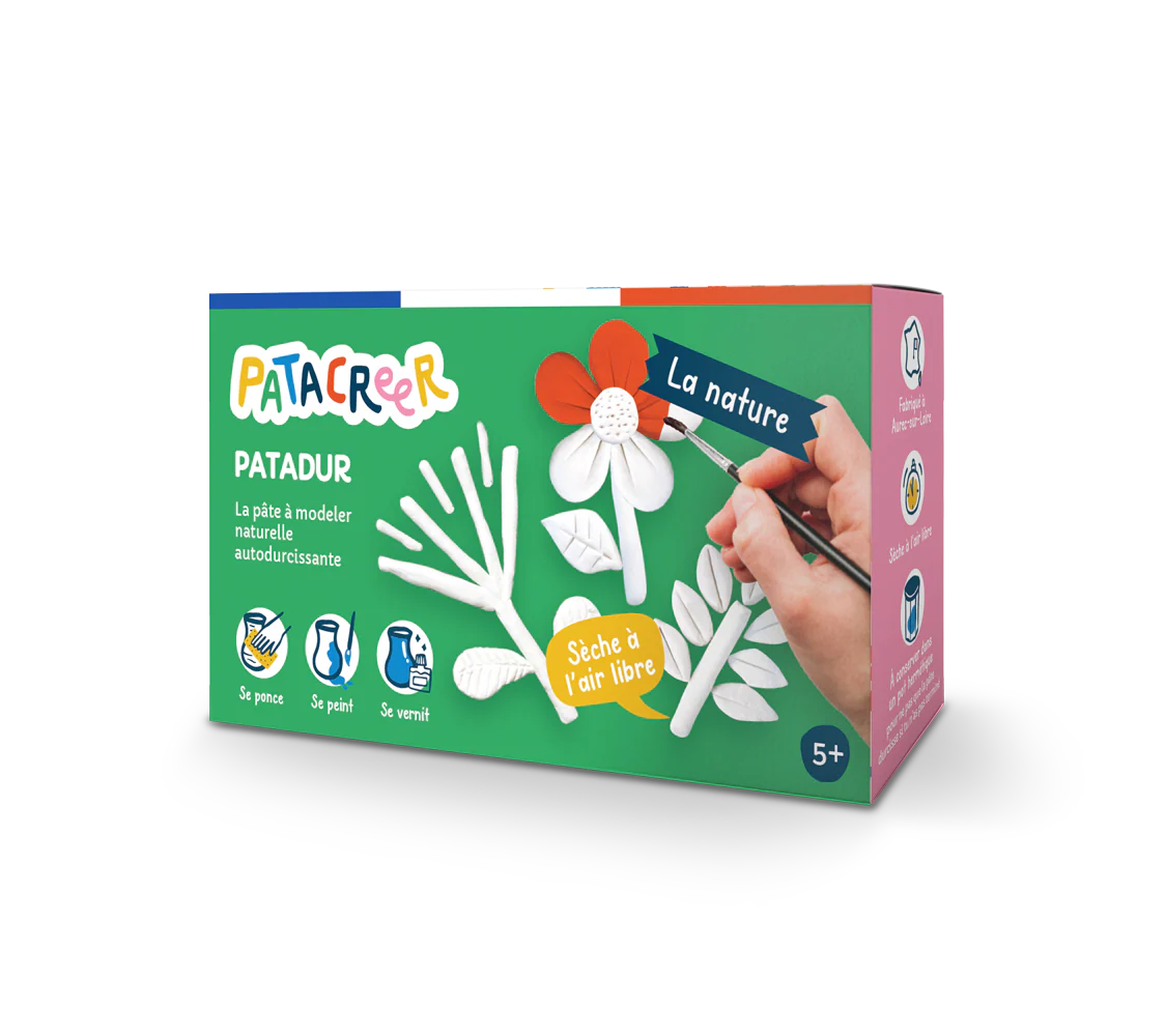 Pâte à modeler naturelle autodurcissante