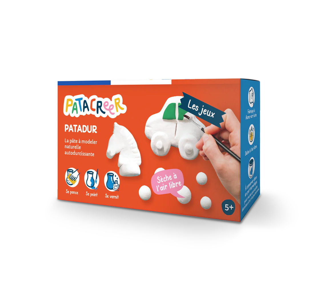 Pâte à modeler naturelle autodurcissante