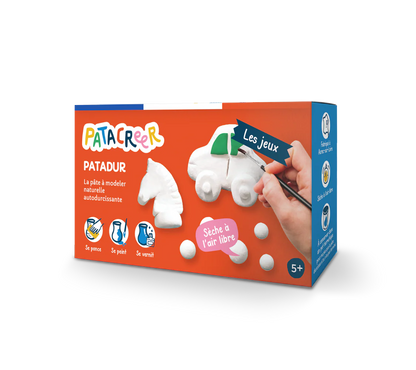 Pâte à modeler naturelle autodurcissante