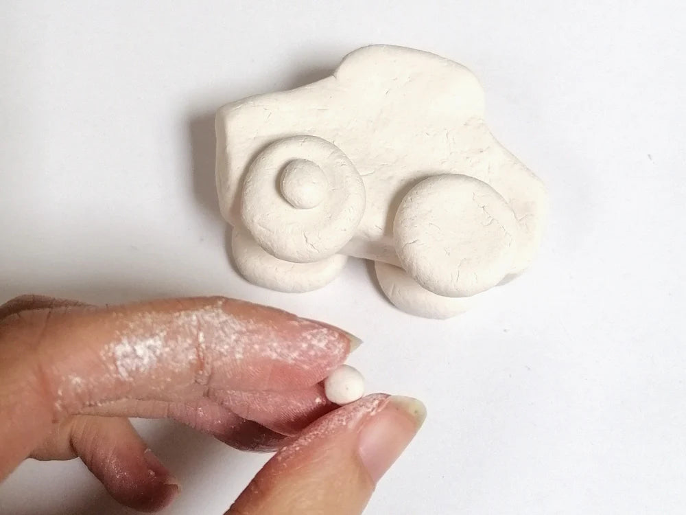 Pâte à modeler naturelle autodurcissante