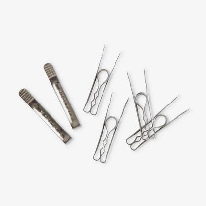 Lot de 5 pinces à linge en inox