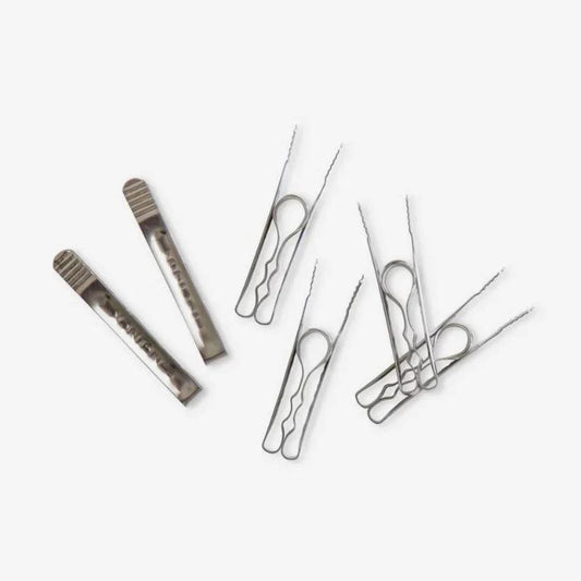 Lot de 5 pinces à linge en inox