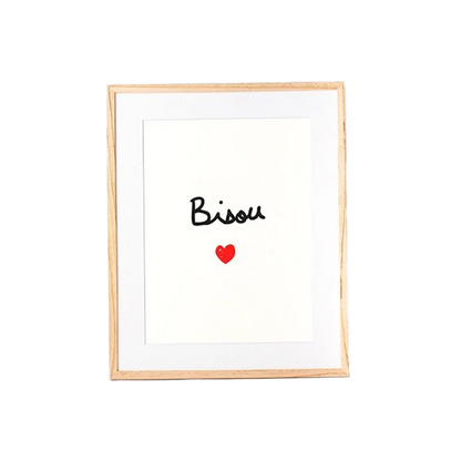 Affiche | Bisou