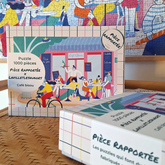 Puzzle 1000 pièces | Café Bisou
