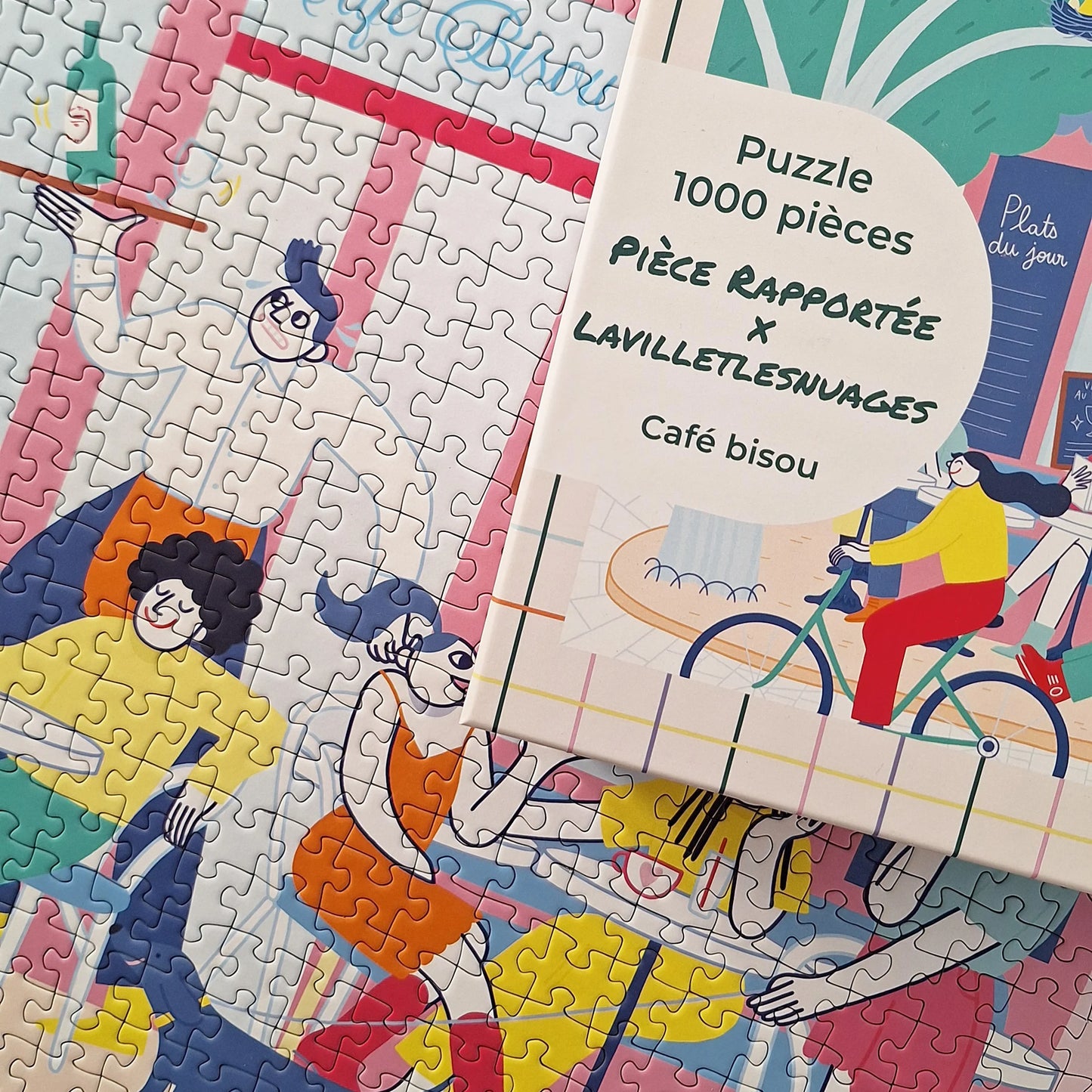 Puzzle 1000 pièces | Café Bisou