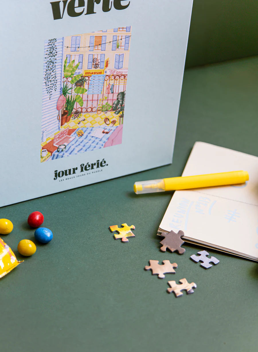 Puzzle 1000 pièces | La classe verte