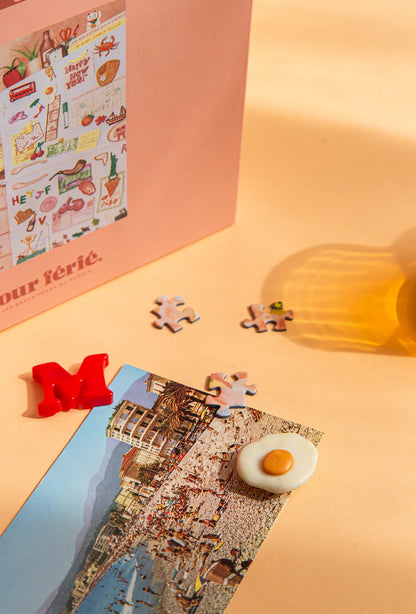 Puzzle 1000 pièces | La porte du frigo