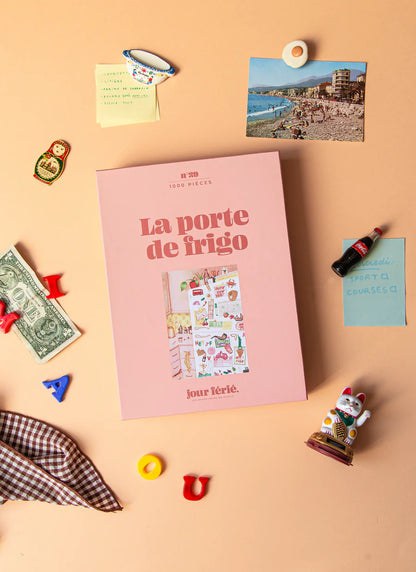 Puzzle 1000 pièces | La porte du frigo