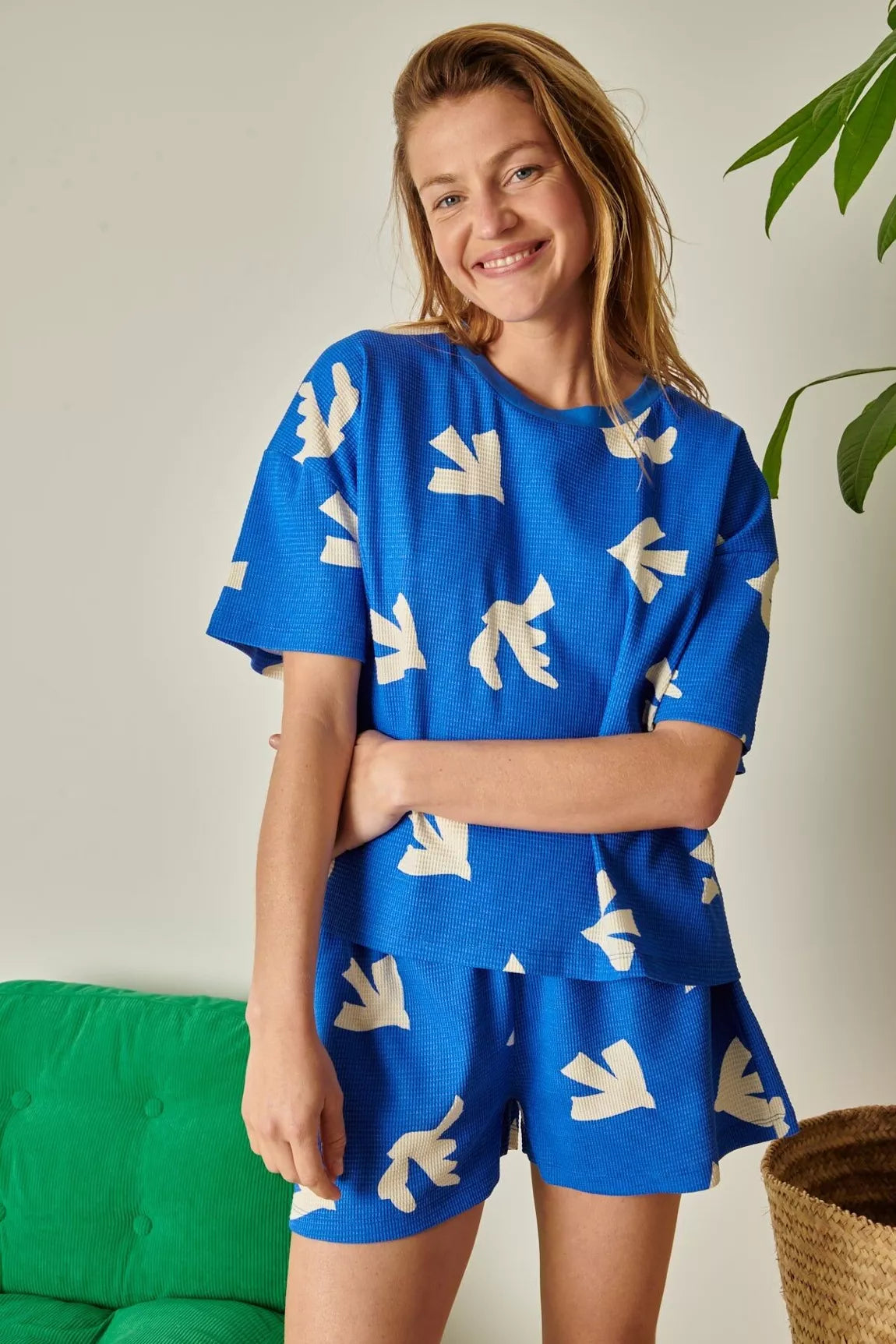Pyjama gaufré coton BIO | Colomba