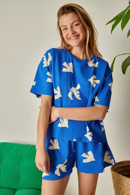 Pyjama gaufré coton BIO | Colomba