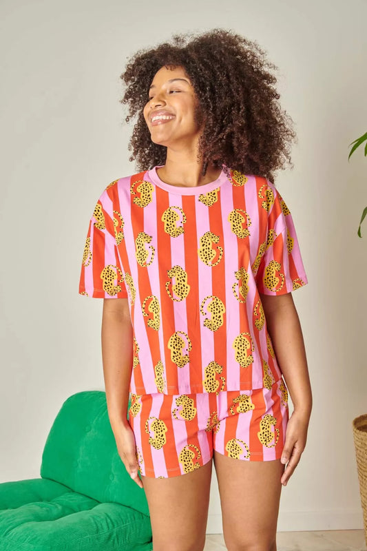 Pyjama coton BIO | Léo Rayures