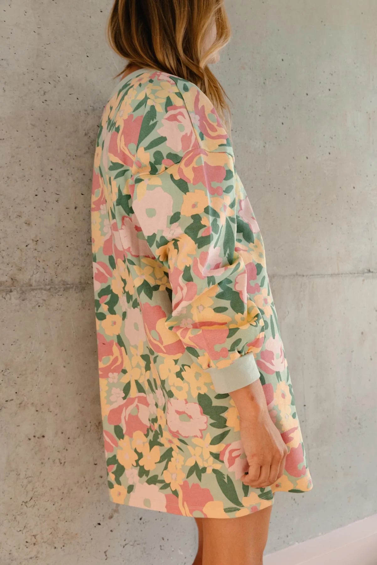 Robe Sweat | Allamanda Vert