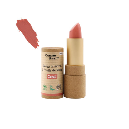 Rouge à lèvres à l'huile de ricin