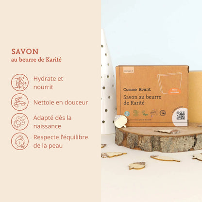 Savon solide à froid | Beurre de karité