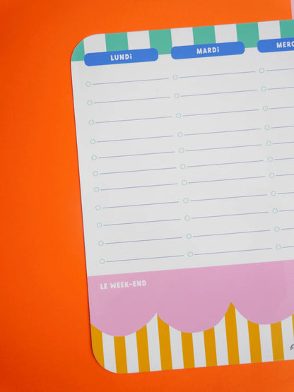 Semainier Magnétique