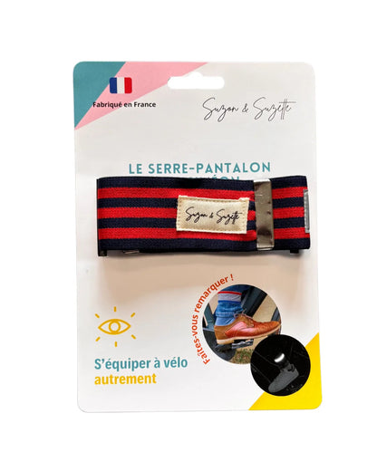 Serre-pantalon réfléchissant vélo