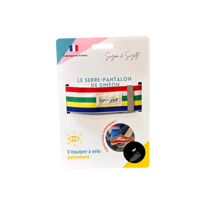 Serre-pantalon réfléchissant vélo