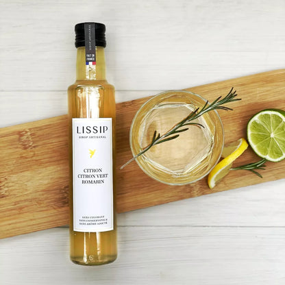 Sirop Artisanal | Citron Romarin Citron Vert