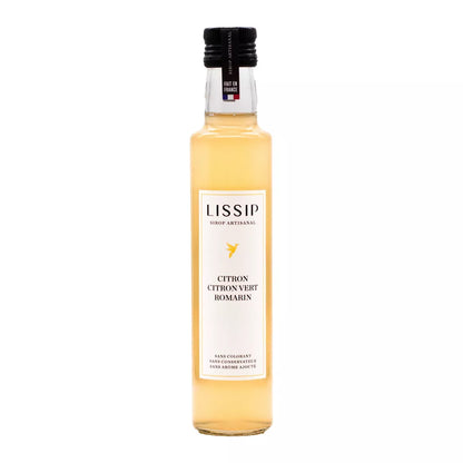 Sirop Artisanal | Citron Romarin Citron Vert