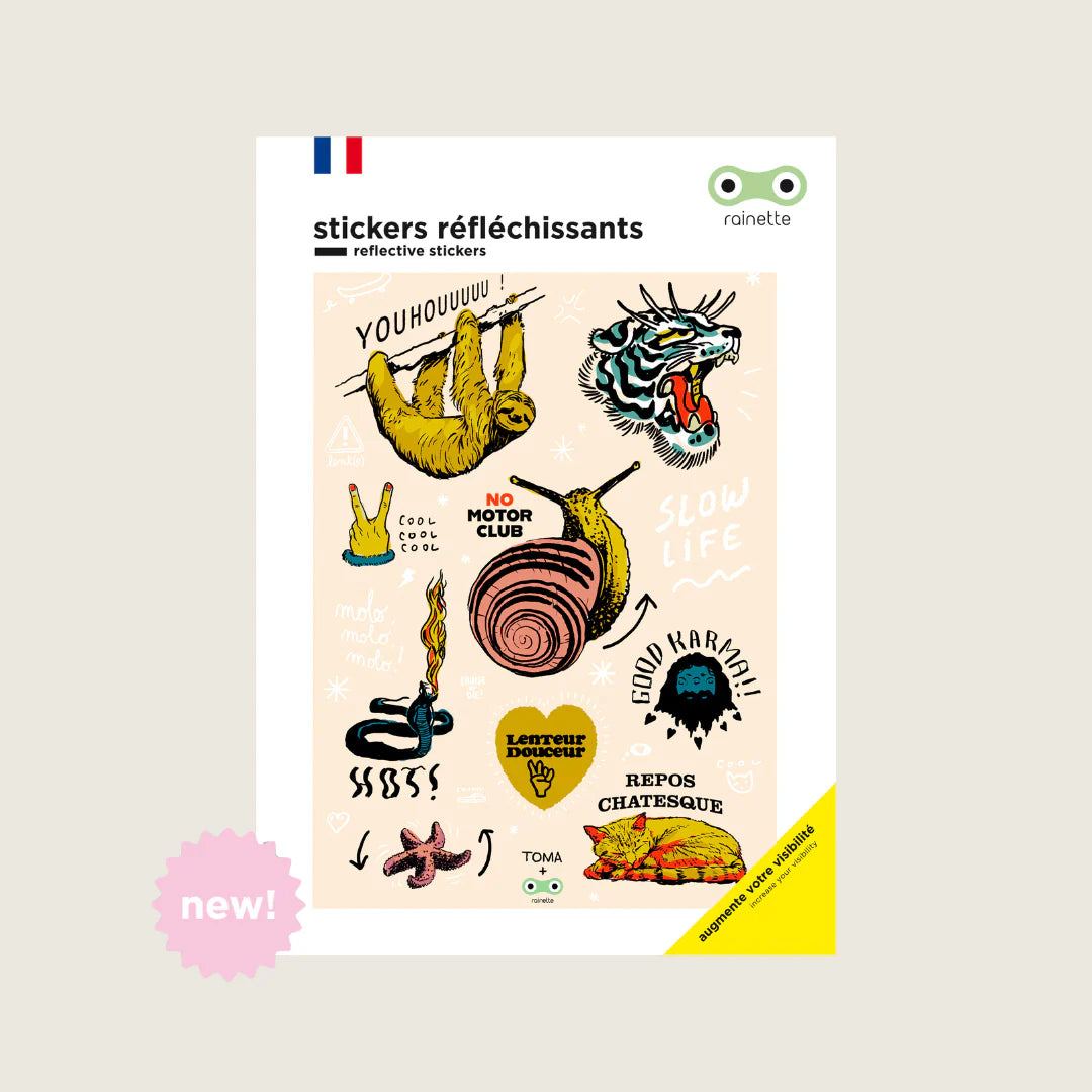 Stickers réfléchissants