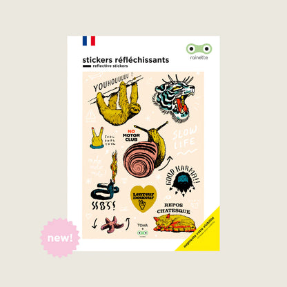 Stickers réfléchissants