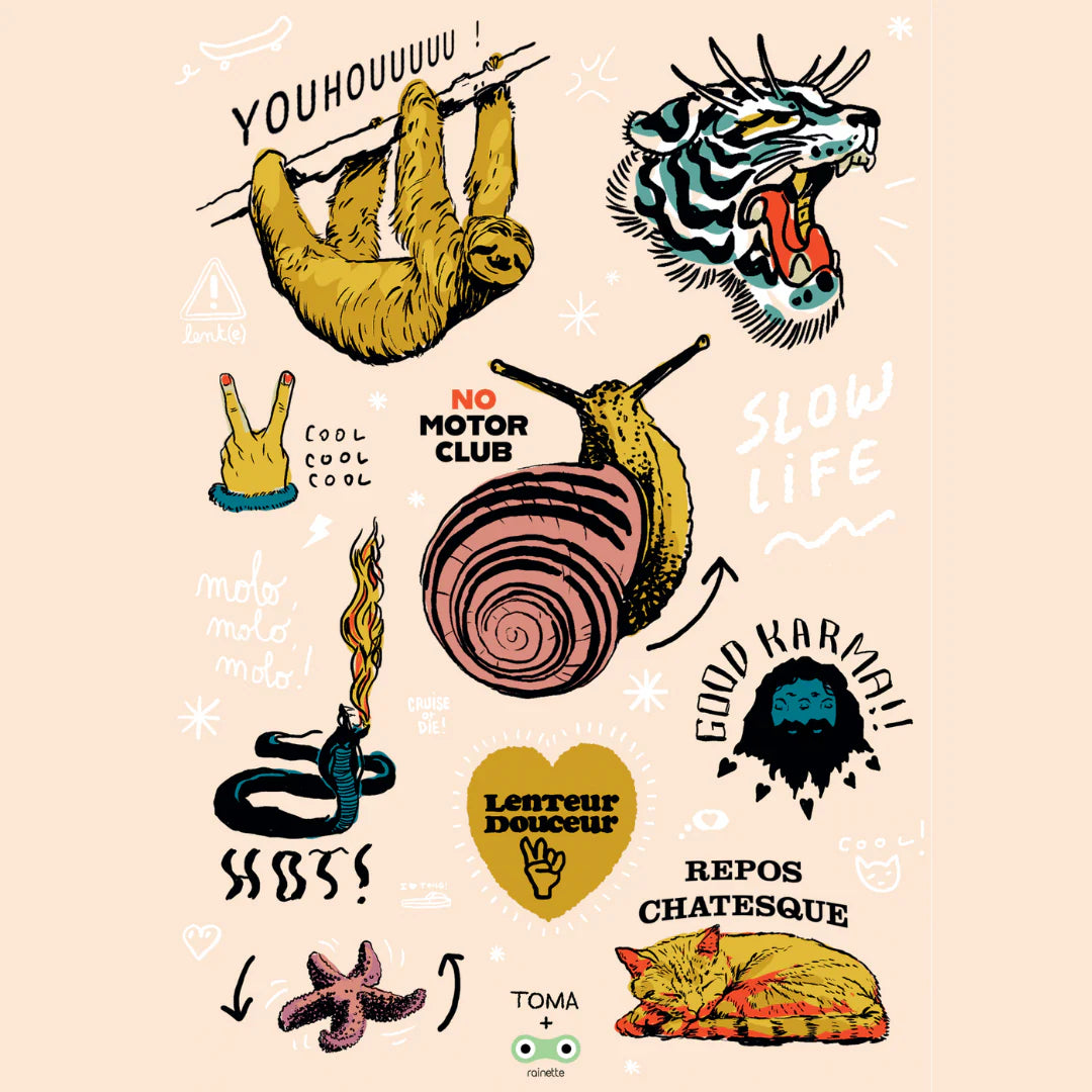 Stickers réfléchissants