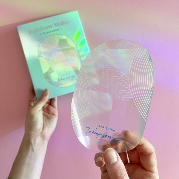 Sticker Suncatcher Arc-en-ciel