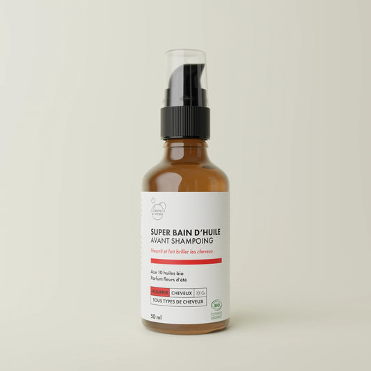 Super Bain Huile avant shampoing