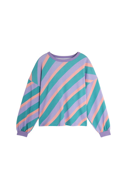 Sweat coton bio | Flashback Violet