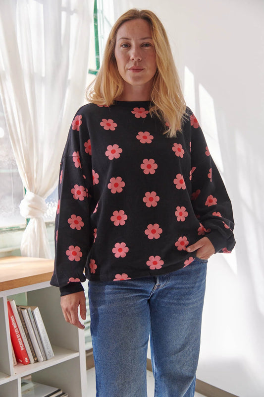 Sweat coton bio | Monique Noir