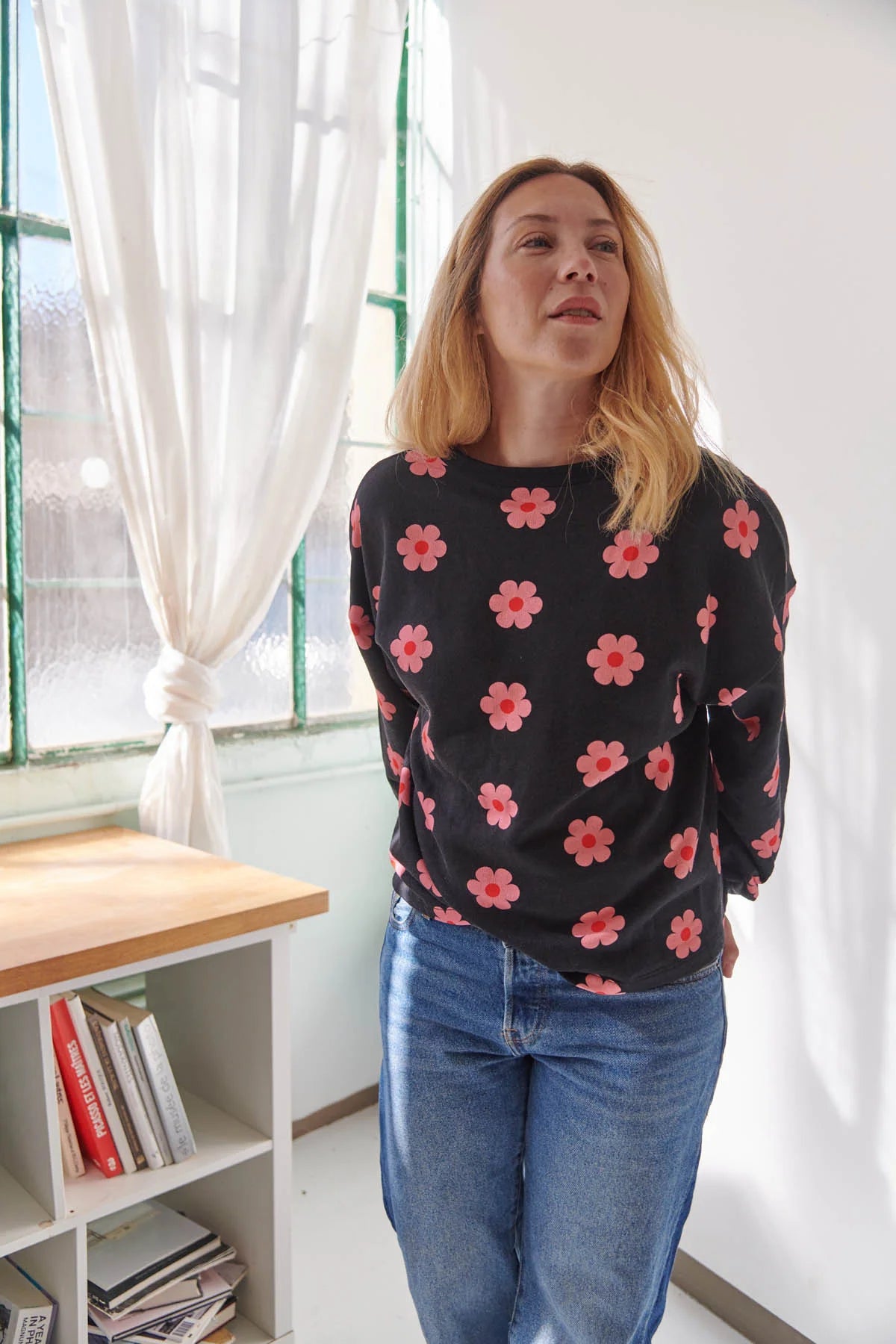 Sweat coton bio | Monique Noir